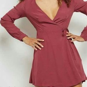 NWT Forever 21 short wrap dress